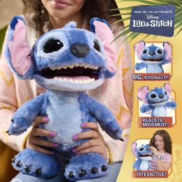 Stitch Peluche interactif Stitch 23 cm Action Réelle À partir de 5 ans STI0886144122842