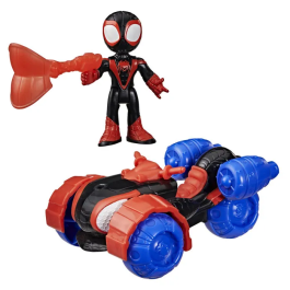 Hasbro - Véhicule Techno-Quad et Figurine Miles "Spin" Morales 7.5 cm - Marvel Spidey et ses Amis Extraordinaires - Jouet Super-Héros dès 3 ans Precio: 37.068. SKU: B1EZQSKDTL