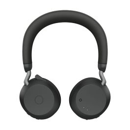 Jabra Evolve2 75 Casque Sans Fil Bluetooth On-Ear Noir pour Bureau/Centre d'appels