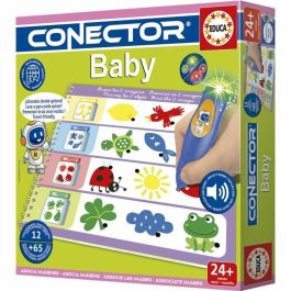 Educa Jeu Éducatif Conector Baby 65 Questions 12 Thèmes Format Livre À Partir de 2 Ans EDU8412668203945
