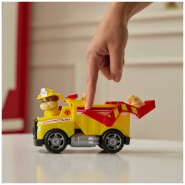 Spinmaster Patrulla Canina Rubben Vehicules + 2 Projectiles SPI6072662 Figurine pour Enfants A partir de 3 ans Bomberos y Rescate