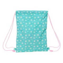Sac à dos serré par des ficelles Peppa Pig Pretty flowers Jaune Menthe 26 x 34 x 1 cm