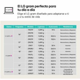 Ordinateur Portable LG 16Z90TS-G.AU99B 16" 32 GB RAM 1 TB SSD