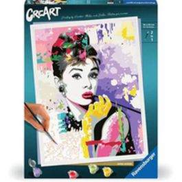 Ravensburger CreArt 30x40cm Audrey Hepburn Peinture par Numéros