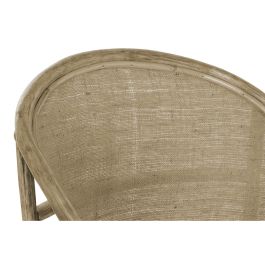 Chaise de jardin DKD Home Decor Blanc Marron 66 x 50 x 90 cm 63 x 66 x 88 cm 65 x 63 x 90 cm