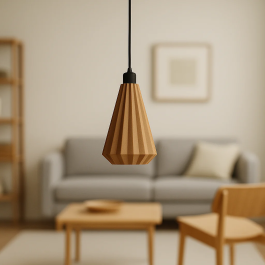 LINDOR Lampe Suspension "Lindor" Beige/Fleuron Noir/Câble Noir Precio: 69.84. SKU: B12LJBSNPL