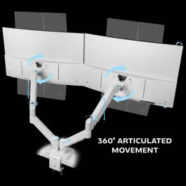 Support de table d'écran Mars Gaming MARMPRO2W 32" 10" (2 Unités)