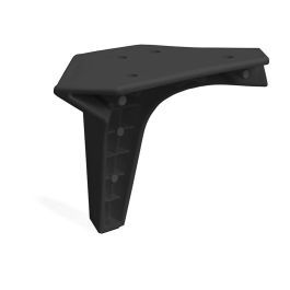 Q&Q Pied en plastique Clark H120 Noir Mat (Set de 110)