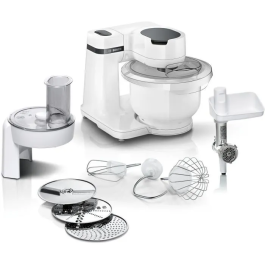 Bosch MUMS2AW21 Robot Pâtissier Serie 2 - 700 W - Bol 3.8 L - 4 Vitesses - avec 3 Disques et Hachoir à Viande - Blanc Precio: 191.5899996. SKU: B1876T6ZK5