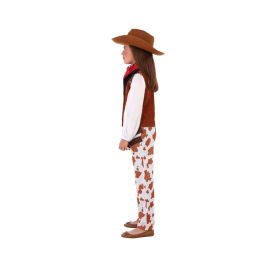 Déguisement Enfant Sheriff Western Cowboy Unisex 5 Pièces Âge 7-9 Ans Polyester Multicolor
