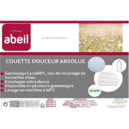 Abeil Couette Chaude Douceur Absolue 220x240 cm Blanc Polyester