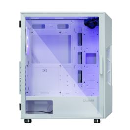 Boîtier ATX semi-tour Zalman I3 NEO ARGB WHITE Blanc