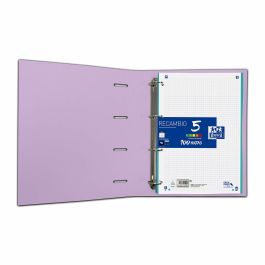 Reliure à anneaux Oxford Touch Europeanbinder Mauve A4 A4+