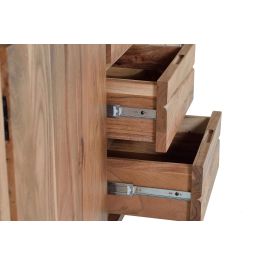 GINER Y COLOMER - Buffet 4 portes en bois d'acacia naturel - 82 x 172 x 45 cm