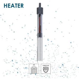 Ciano Aquario CF80 60 L avec Filtre, LED et Chauffage, Mousse 30 PPI, Noir