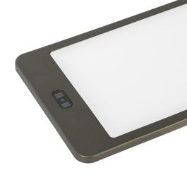 HERRAJES ALK Lampe LED PANELED PIR 5W avec Détecteur IR/PIR Finitions Mocca ou Noir 4000K 12V