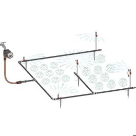 Gardena Kit de démarrage pour potagers jusqu'à 60 m² - 13450-20