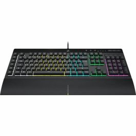 Corsair Clavier Gamer K55 RGB PRO, 5Z RGB, Dôme de Gomme, AZERTY Français - CH-9226765-FR