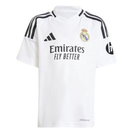 Ensemble Équipement de Football pour Enfants Adidas Real Madrid 24/25 Home Blanc