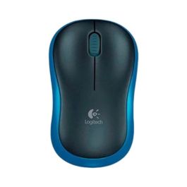 Souris sans-fil Logitech M185 Bleu 1000 dpi (10 Unités)