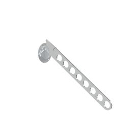 HERRAJES ALK Perchero Frontal Inclinable Serie Óptima 8P Chrome Precio: 16.6899996. SKU: B1H3QTNMZ9