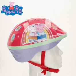 Casque de Cyclisme pour Enfants Peppa Pig Rouge 48-52 cm