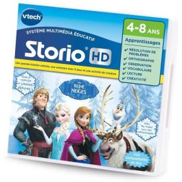 Vtech Jeu Educatif Storio Frozen 4-8 Ans Compatible Tablettes Storio et Console TV