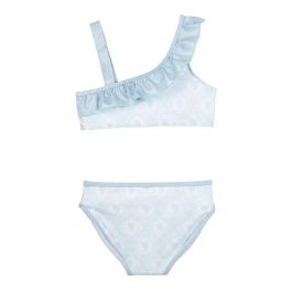 Bas de Bikini Pour Filles Frozen Bleu Bleu clair