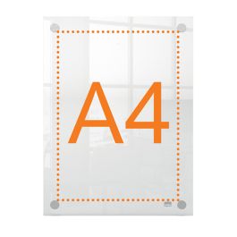 Tableau blanc Nobo Transparent Acrylique