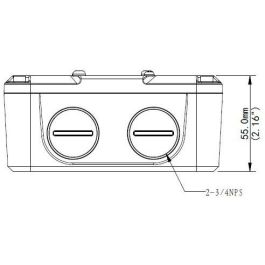 ALLNET Junctionbox/Montagebox for ALL-CAM2496-LEFN