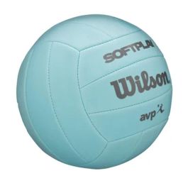 Ballon de Volleyball Wilson WV4007202XBOF Bleu Simili-cuir