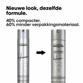 L'Oréal Professionnel Paris Infinium Pure Laque/Spray Fixant Unisexe 300 ml Tenue Optimale Sans Rigidité