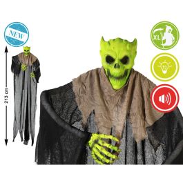 Décoration d'Halloween Squelette 213 cm Vert