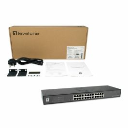 Level One GEU-2431 Switch 24x GE 19" Non-géré Gigabit Ethernet Full Duplex