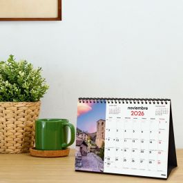 Calendrier de bureau Finocam Multicouleur Papier 21 x 15 cm