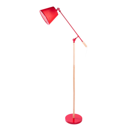 Lampe sur pied Aaron SKD-F005-B, design nordique, finition de qualité, pour ampoule E27