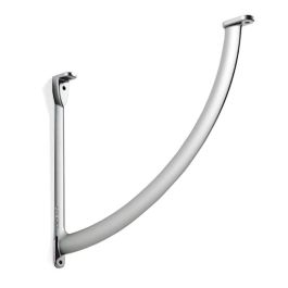 MAFOS Support Étagère Zamak Modèle Giano Gris, Noir Finition 130x120mm Precio: 9.7899996. SKU: B13D92KA54