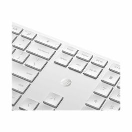 HP 650 Clavier et Souris Sans Fil AZERTY Français Blanc