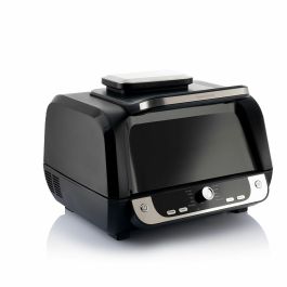 Friteuse à Air avec Gril, Accessoires et Livre de Recettes InnovaGoods Fryinn 12-in-1 6000 Noir Acier 3400 W 6 L