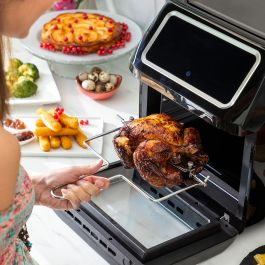 Friteuse à Air InnovaGoods Fryinn Pro Max 12000 Noir 1800 W 12 L Acier inoxydable