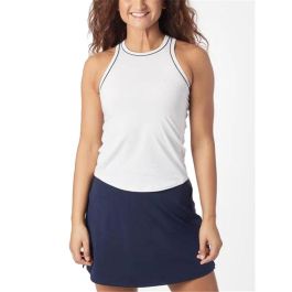 Maillot de Corps sans Manches pour Femme Wilson Team Tank Blanc Padel XL