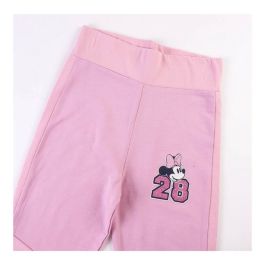Leggings de Sport pour Enfants Minnie Mouse Rose