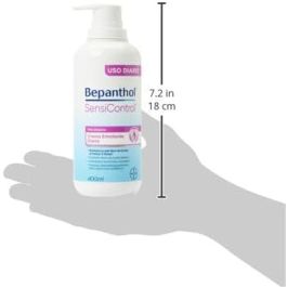 Bepanthol SensiControl Crème Émolliente Plus 400 ml - Hydratation Profonde pour Peaux à Eczéma Atopique, Soutien Barrière Cutanée