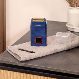 Rasoir électrique Cecotec PrecisionCare X-Trimm Pro Titane 3 vitesses LED 2h bleu