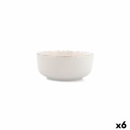 Bol pour Apéritifs Quid Duna Beige Céramique 15 x 15 cm (6 Unités)
