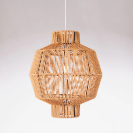 Lampe Suspendue "Barishal" Corde Naturelle SKD-P80013