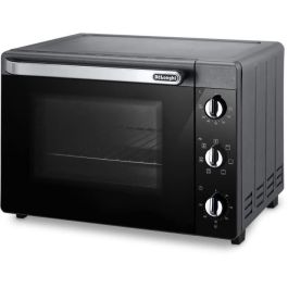Mini-four - Chaleur tournante - Tournebroche - DELONGHI - EO40123.S - Noir - 40 L - 51,5 x 44 x 36 cm - 2000 W Precio: 215.4999996. SKU: B1GRHNMZVL