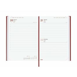 Agenda Finocam DYNAMIC MILANO Bordeaux A5 21 x 27 cm 2026