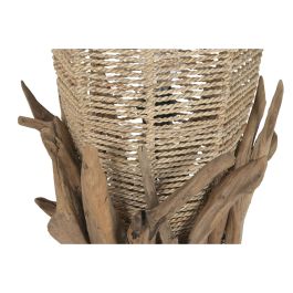 Lampadaire Home ESPRIT Beige Naturel 220 V 37 X 37 X 119 CM