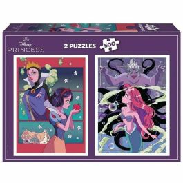 Educa Puzzle Villanos y Princesas Disney 2x500 pièces